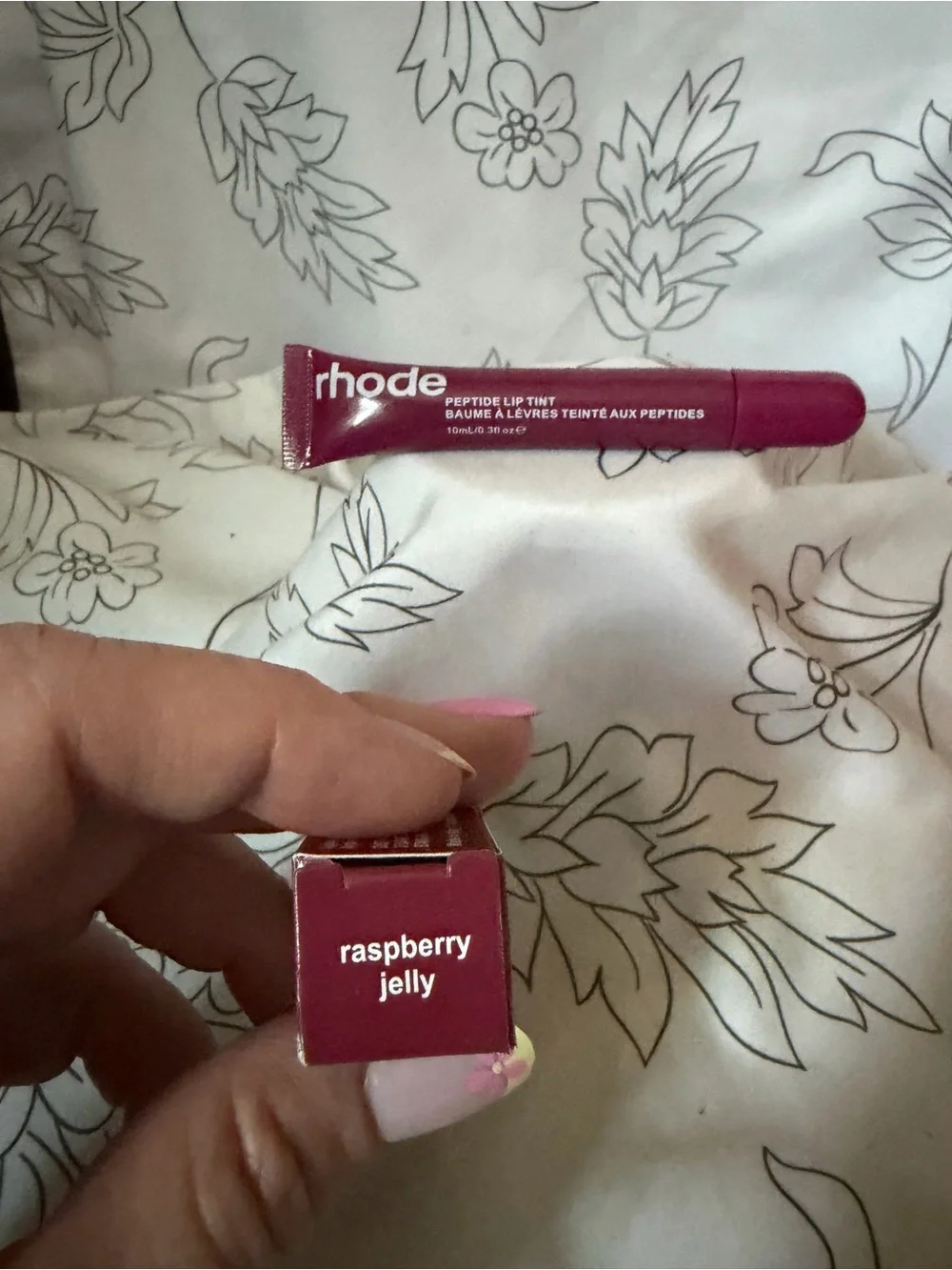 rhode Peptide Lip Tint in Raspberry Jelly